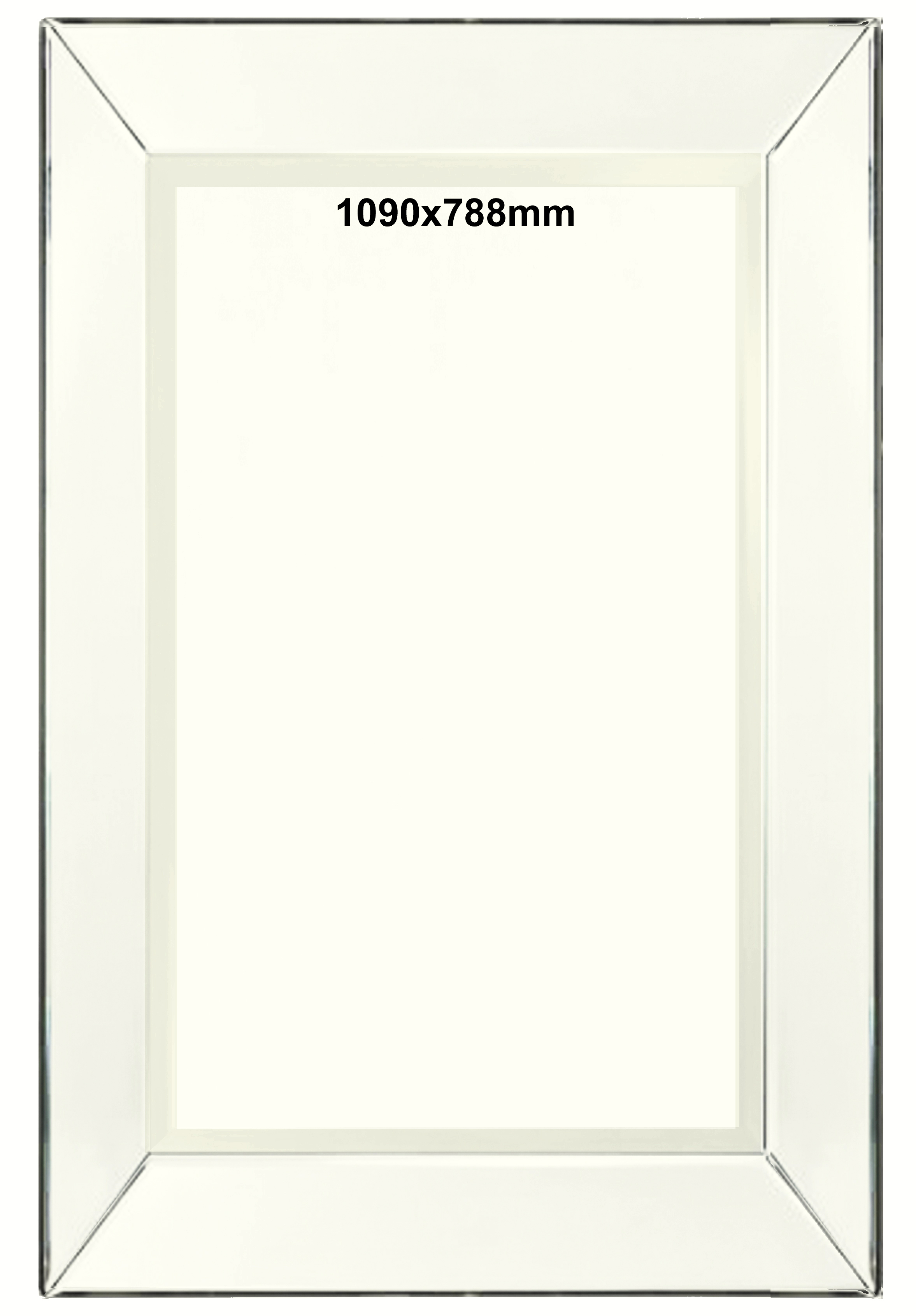 TS079 Wall décor art mirror on mirror rectangular modern